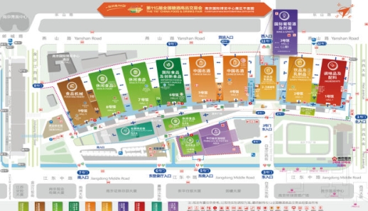 包装供应链展区室外广场动线开阔人流集中，2026南京秋糖包装企业直面海量品牌方